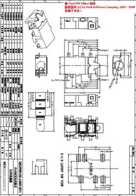 PJ-342耳機(jī)母座 3.5音頻插座的品質(zhì)之選